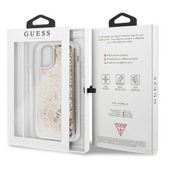 Guess GUOHCN61GLHFLGO Apple iPhone 11 gold hinta ja tiedot | Puhelimen kuoret ja kotelot | hobbyhall.fi