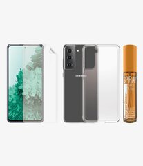 PanzerGlass Hygiene Pack, Samsung Galaxy S21 puhelimeen hinta ja tiedot | Näytönsuojakalvot ja -lasit | hobbyhall.fi