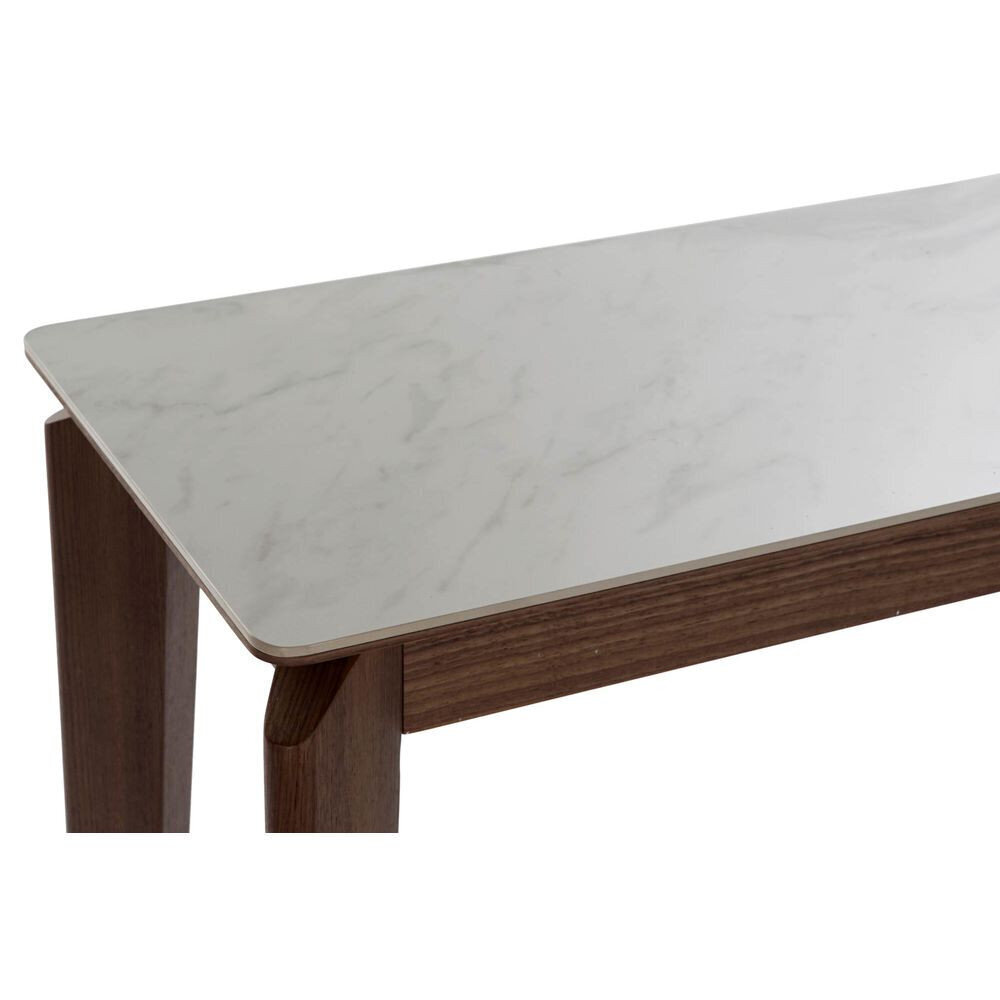 Sivupöytä DKD Home Decor, keraaminen/pähkinä, (120 x 39 x 77 cm) hinta ja tiedot | Sohvapöydät | hobbyhall.fi