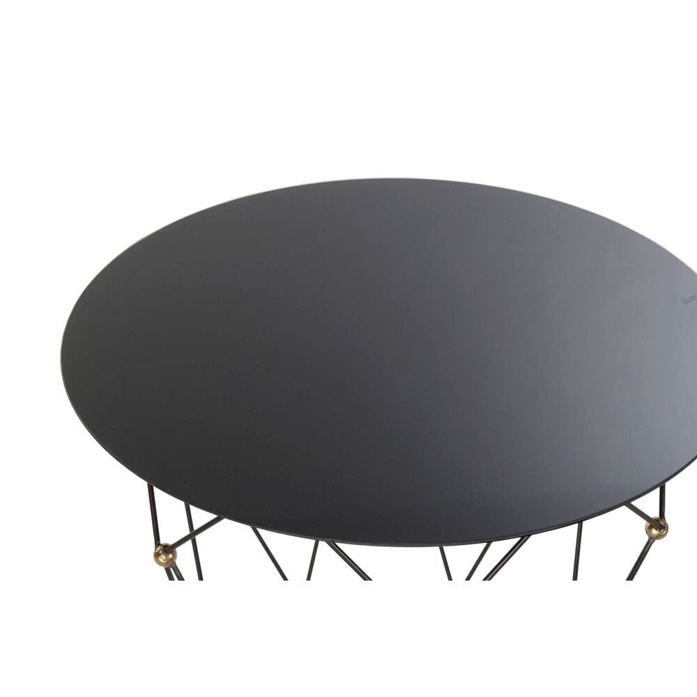 Sivupöytä DKD Home Decor, metalli/lasi, (70 x 70 x 60 cm) hinta ja tiedot | Sohvapöydät | hobbyhall.fi