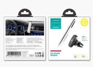 Puhelinteline Joyroom JR-ZS202 Magic Magnetic Series Air Outlet Car Bracket, musta hinta ja tiedot | Puhelintelineet | hobbyhall.fi