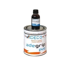 Kaksikomponenttinen PVC-liima Adeco Adegrip 850 g + aktivaattori 50 ml. hinta ja tiedot | Lisävarusteet veneisiin ja kajakkeihin | hobbyhall.fi