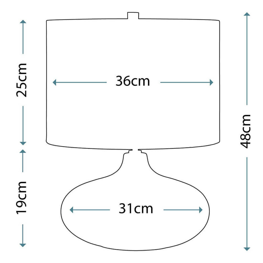 Pöytävalaisin Elstead Lighting Laguna LAGUNA-TL-SM hinta ja tiedot | Pöytävalaisimet | hobbyhall.fi