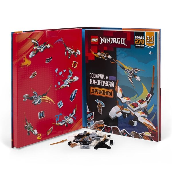 Toimintakirja Ninjago Dragons Lego Ninjago