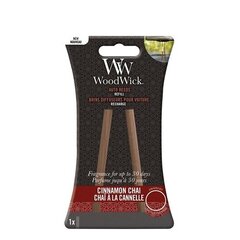 WoodWick Auto Reeds Refill Cinnamon Chai - tuoksutikut hinta ja tiedot | WoodWick Autotuotteet | hobbyhall.fi