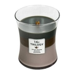 WoodWick Tuoksukynttilä Cozy Cabin Trilogy 609,5g hinta ja tiedot | Kynttilät ja kynttilänjalat | hobbyhall.fi