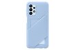 Puhelimen kotelo korttitaskulla Samsung Card Slot Cover for Samsung Galaxy A23 5G, sininen (EF-OA235TLEGWW) hinta ja tiedot | Puhelimen kuoret ja kotelot | hobbyhall.fi