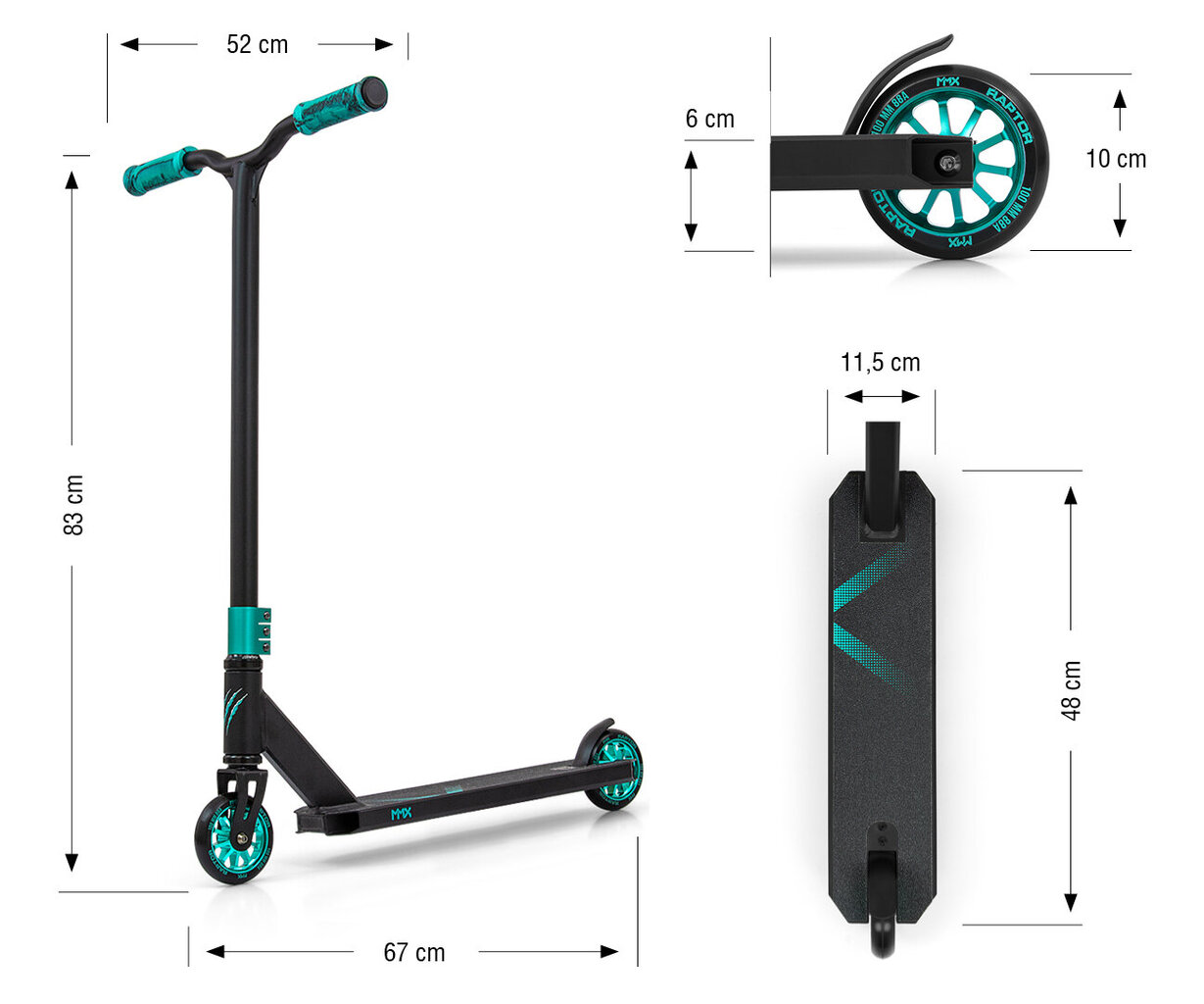 Potkulauta MMX hinta ja tiedot | Potkulaudat | hobbyhall.fi