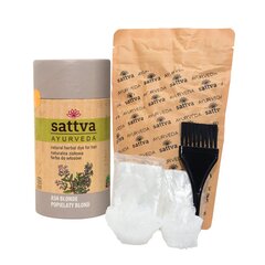 Kasvishiusväri Ash Blond, Sattva Ayurveda, 150g hinta ja tiedot | Hiusvärit | hobbyhall.fi