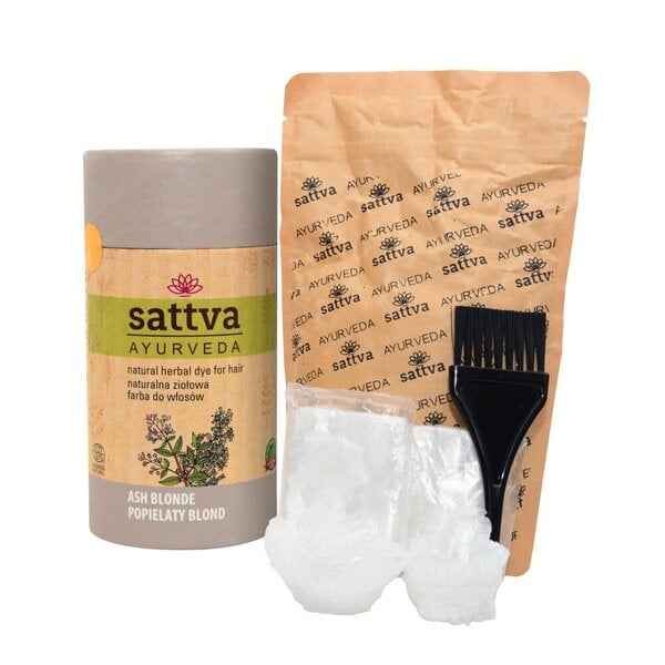 Kasvishiusväri Ash Blond, Sattva Ayurveda, 150g