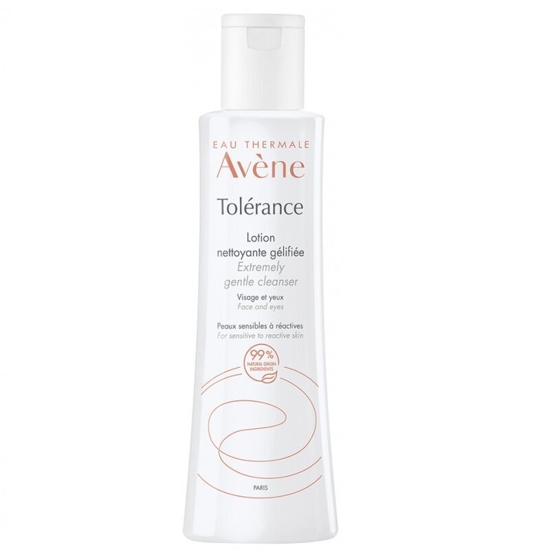 Puhdistava geelibalsami yliherkälle ja allergiselle iholle Avene Tolerance Ultra Gentle Cleanser, 200ml hinta ja tiedot | Kasvojen puhdistusaineet | hobbyhall.fi