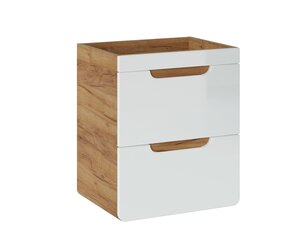 Allaskaappi 50х60х40cm laatikoilla ARUBA WHITE hinta ja tiedot | Kylpyhuonekaapit | hobbyhall.fi