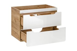 Pesuallaskaappi 60x60x46cm laatikoilla ARUBA WHITE hinta ja tiedot | Kylpyhuonekaapit | hobbyhall.fi