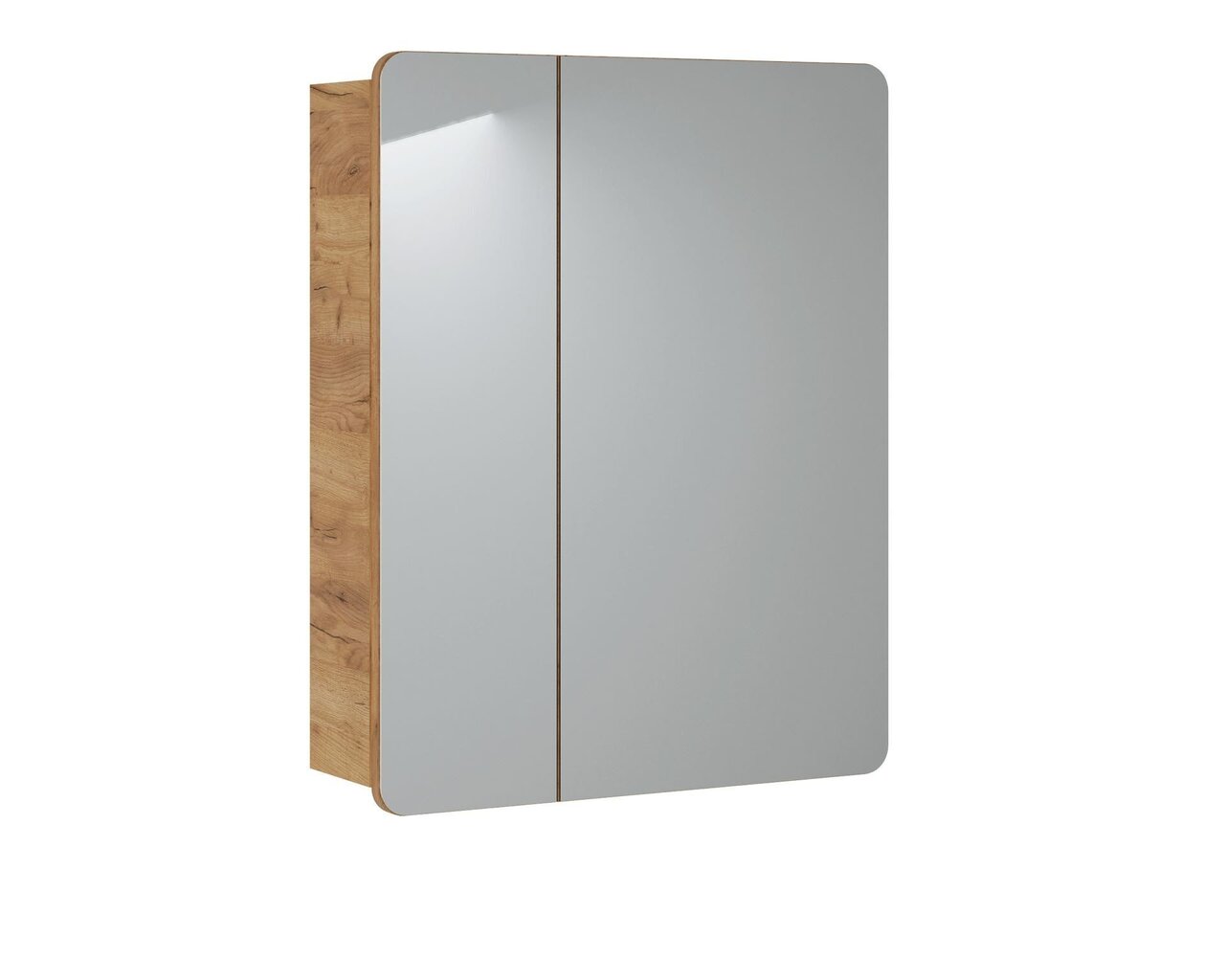 Kylpyhuoneen peilikaappi 60x75x16 cm ARUBA hinta ja tiedot | Kylpyhuonekaapit | hobbyhall.fi