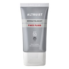 Altruist Dermatologist Face Fluid SPF50, 50ml, auringonsuojavoide kasvoille. hinta ja tiedot | Aurinkovoiteet | hobbyhall.fi