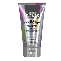 Intensiivinen uudistava hiusnaamio Biovax Color Recovery Therapy Mask Intensive Regeneration Color Protection, 150ml hinta ja tiedot | Naamiot, öljyt ja seerumit | hobbyhall.fi