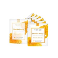 Virkistävä kasvonaamiosetti Manuka Honey Foreo UFO - Manuka Honey, 6 kpl x 6 g hinta ja tiedot | Foreo Hajuvedet ja kosmetiikka | hobbyhall.fi