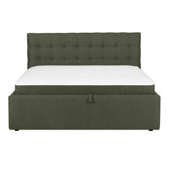 Sänky LEENA 160x200cm, patjalla, vihreä, 176x221xH110cm hinta ja tiedot | Sängyt | hobbyhall.fi