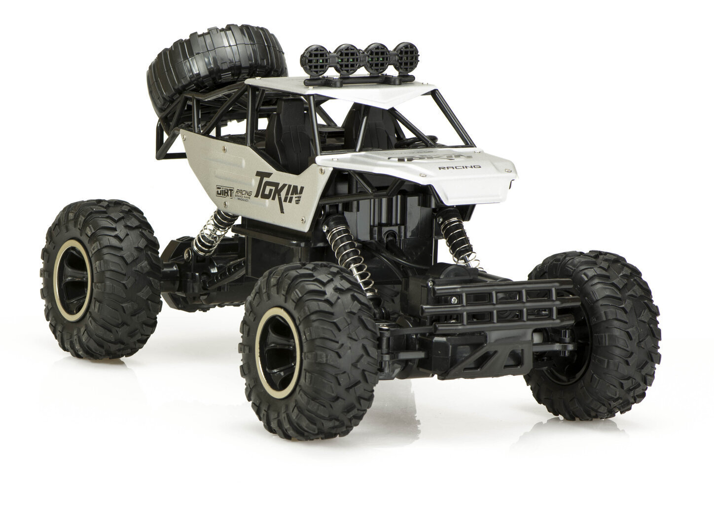 Auto RC Rock Crawler 1:12 4WD Metal Silver hinta ja tiedot | Poikien lelut | hobbyhall.fi