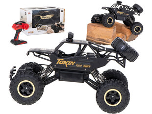 Auto RC Rock Crawler 1:12 4WD Metal Black hinta ja tiedot | Poikien lelut | hobbyhall.fi