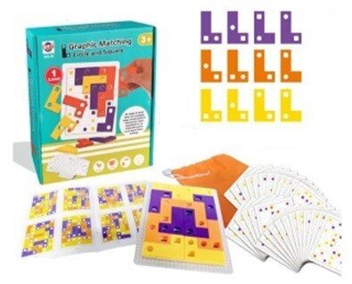 Tetris pulmapeli + kortit hinta ja tiedot | Kehittävät lelut | hobbyhall.fi