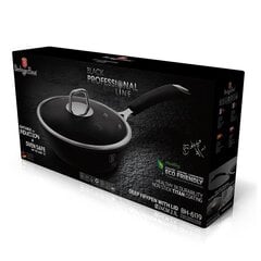 Berlinger Haus syvä pannu kannella Black Professional Line, 2,3 L hinta ja tiedot | Paistinpannut | hobbyhall.fi