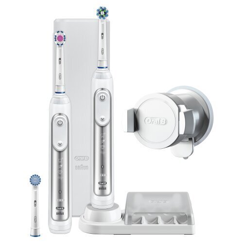 Sähköhammasharja Oral-B Genius 8900 Duo hinta ja tiedot | Sähköhammasharjat | hobbyhall.fi