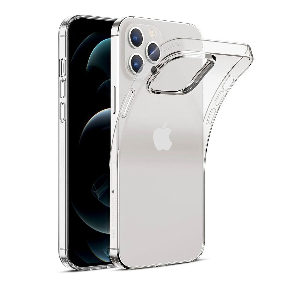 Puhelimen kotelo iPhone 13 Pro:lle 0.5 mm, läpinäkyvä hinta ja tiedot | Puhelimen kuoret ja kotelot | hobbyhall.fi