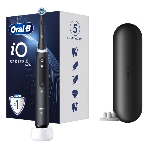 Oral-B iO Series 5, musta hinta ja tiedot | Sähköhammasharjat | hobbyhall.fi