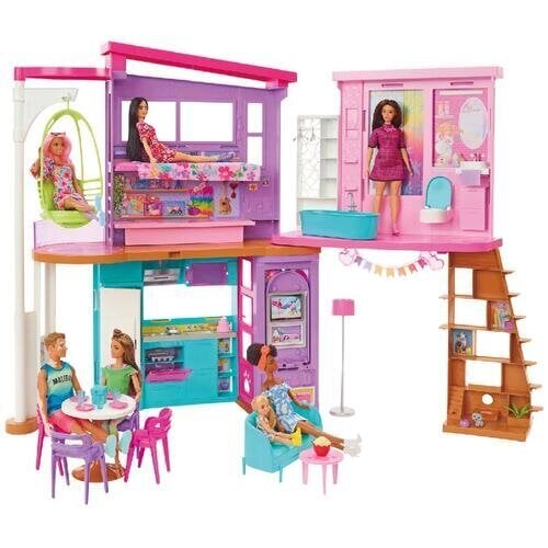 Barbie Malibu House hinta ja tiedot | Tyttöjen lelut | hobbyhall.fi