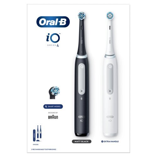 Oral-B iO Series 4 Duo hinta ja tiedot | Sähköhammasharjat | hobbyhall.fi
