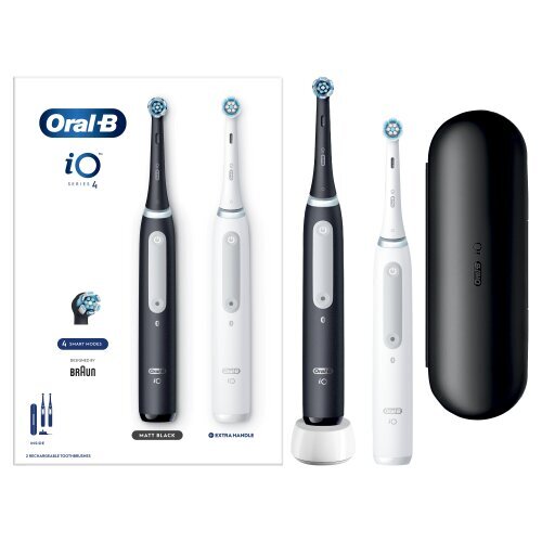 Oral-B iO Series 4 Duo hinta ja tiedot | Sähköhammasharjat | hobbyhall.fi