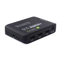 Haaroitin HDMI Techly 3-HDMI 2.0 HDR 3x1 4K*60Hz hinta ja tiedot | Adapterit | hobbyhall.fi