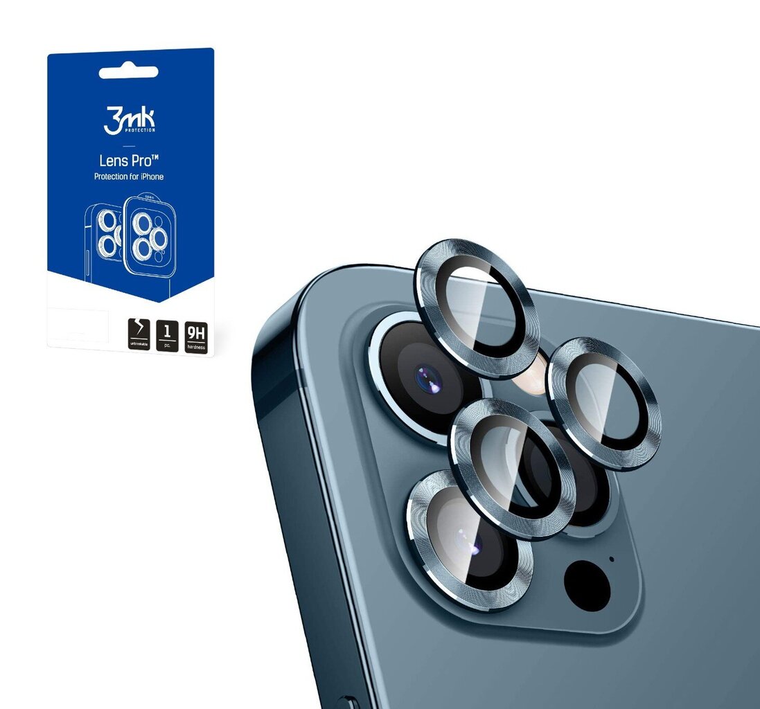 Kameran linssin suojalasi 3MK Lens Pro Apple iPhone 14 hinta ja tiedot | Näytönsuojakalvot ja -lasit | hobbyhall.fi