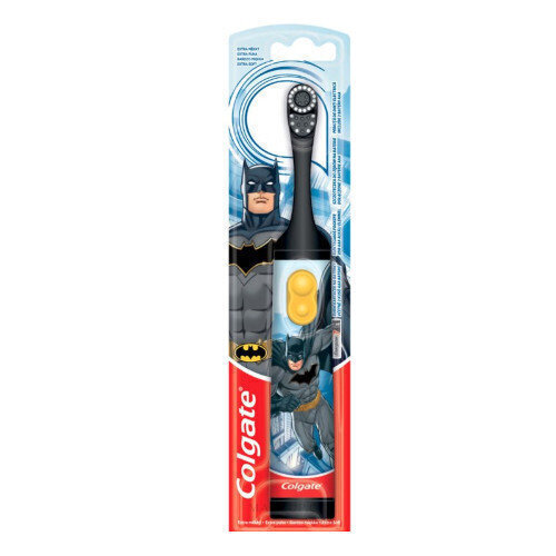 COLGATE BATMAN sähkövärähtelevä hammasharja lapsille yli 4-vuotiaille. hinta ja tiedot | Sähköhammasharjat | hobbyhall.fi