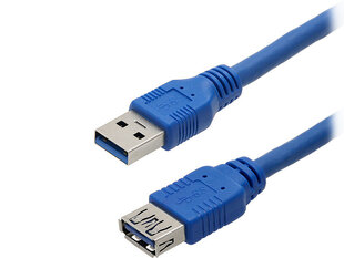 Blow USB-A 3.0 Kaapeliliitin - pistorasia, 1.5m hinta ja tiedot | Kaapelit ja adapterit | hobbyhall.fi
