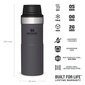 Termosmuki Trigger-Action Travel Mug Classic 0,35 l, sininen hinta ja tiedot | Termoskannut ja termosmukit | hobbyhall.fi