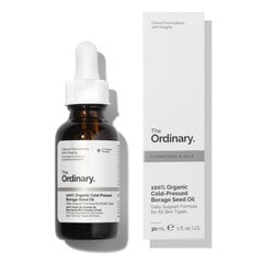 The Ordinary Organic Cold-Pressed Borage Seed Oil hinta ja tiedot | Kasvoöljyt ja seerumit | hobbyhall.fi