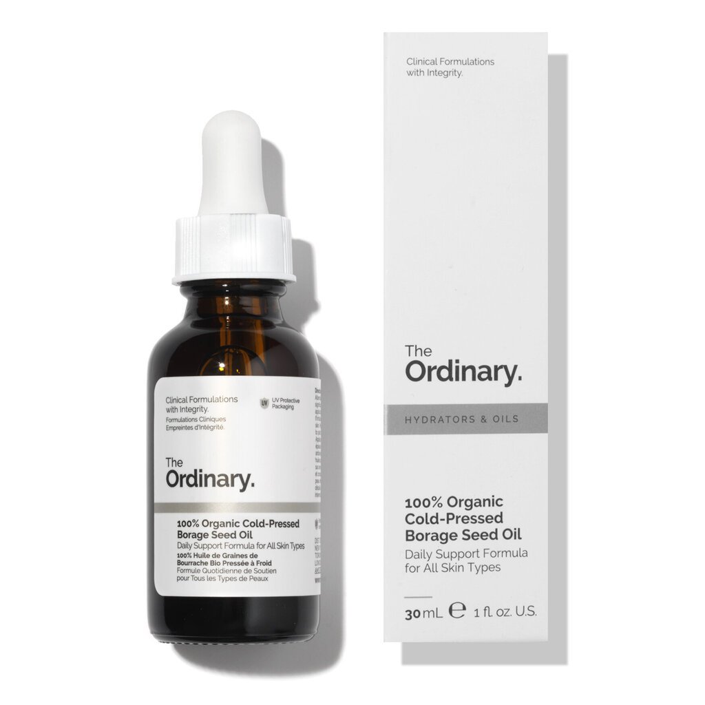 The Ordinary Organic Cold-Pressed Borage Seed Oil hinta ja tiedot | Kasvoöljyt ja seerumit | hobbyhall.fi