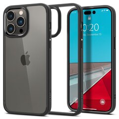 Puhelinkuoret Spigen Ultra Hybrid iPhone 14 Pro Max, mattamusta hinta ja tiedot | Puhelimen kuoret ja kotelot | hobbyhall.fi