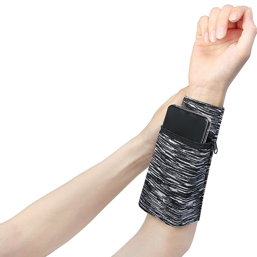 Puhelinkotelo Hurtel Fabric Armband, ruskea hinta ja tiedot | Puhelimen kuoret ja kotelot | hobbyhall.fi