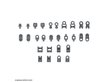 Bandai - 30MS Option Parts Set 5 (Heavy Armor) hinta ja tiedot | LEGOT ja rakennuslelut | hobbyhall.fi