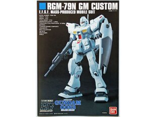 Bandai - HGUC RGM-79N GM Custom, 1/144 hinta ja tiedot | LEGOT ja rakennuslelut | hobbyhall.fi