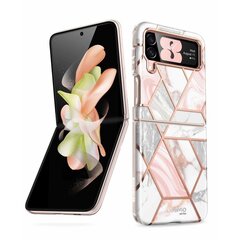 Supcase Galaxy Z Flip4 Cosmo Marble Pink hinta ja tiedot | Puhelimen kuoret ja kotelot | hobbyhall.fi