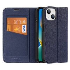 Dux Ducis Skin X2 iPhone 14 with magnetic flap blue hinta ja tiedot | Puhelimen kuoret ja kotelot | hobbyhall.fi