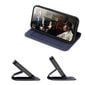 Dux Ducis Skin X2 iPhone 14 Pro Max with magnetic flap blue hinta ja tiedot | Puhelimen kuoret ja kotelot | hobbyhall.fi