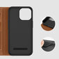 Dux Ducis Skin X2 iPhone 14 Pro Max with magnetic flap brown hinta ja tiedot | Puhelimen kuoret ja kotelot | hobbyhall.fi