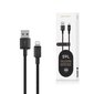 Orsen S9L, USB-A/Lightning, 1 m hinta ja tiedot | Puhelinkaapelit | hobbyhall.fi