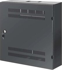 Seinäkaappi Intellinet 4U + 2U 19" matala profiili, musta hinta ja tiedot | Intellinet Tietokoneet ja pelaaminen | hobbyhall.fi