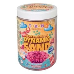 Dynaaminen hiekka Tuban vaaleanpunainen (1 kg) hinta ja tiedot | Taide- ja askartelutarvikkeet | hobbyhall.fi